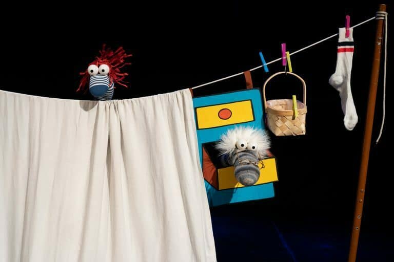 Spectacle jeune public en plein air «Chaussette»