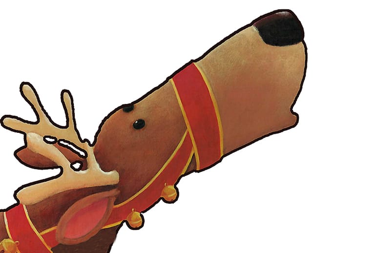 O Natal especial da rena Rubi – Hora do conto