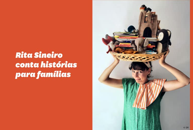 Rita Sineiro conta HistĂłrias para famĂlias