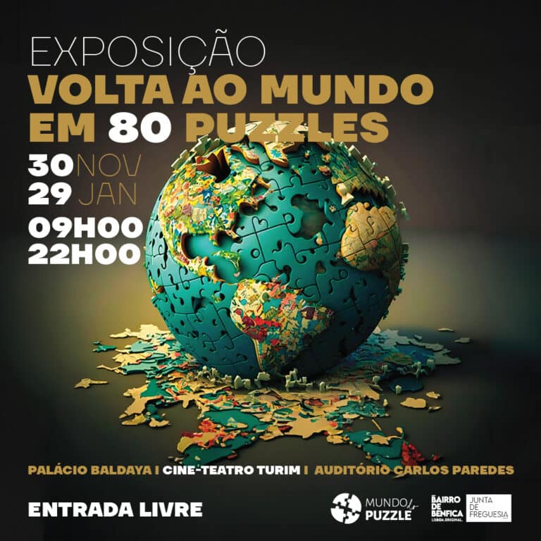Exposição «Volta ao Mundo em 80 Puzzles»