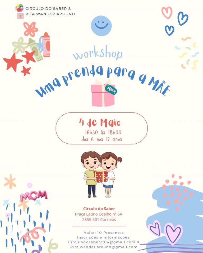 Workshop «Uma Prenda para a Mãe»