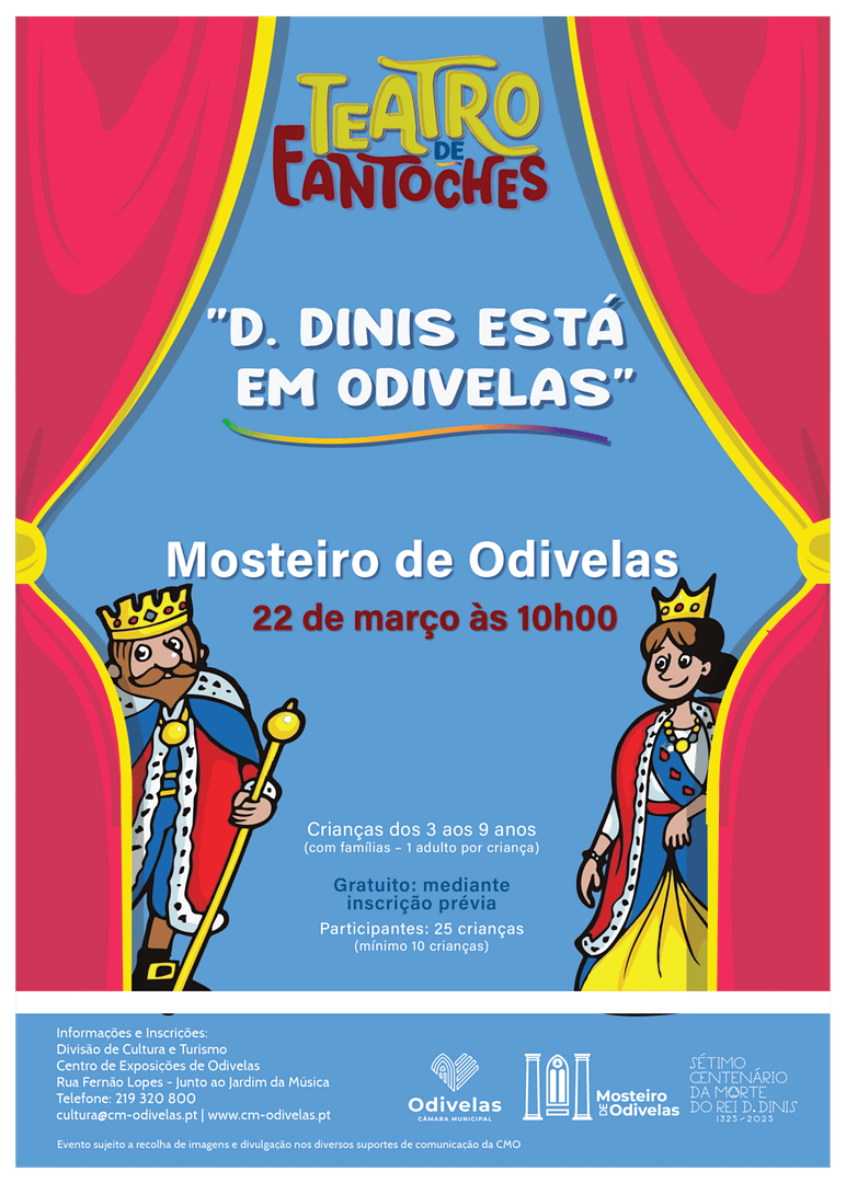 D. Dinis está em Odivelas – Teatro de Fantoches