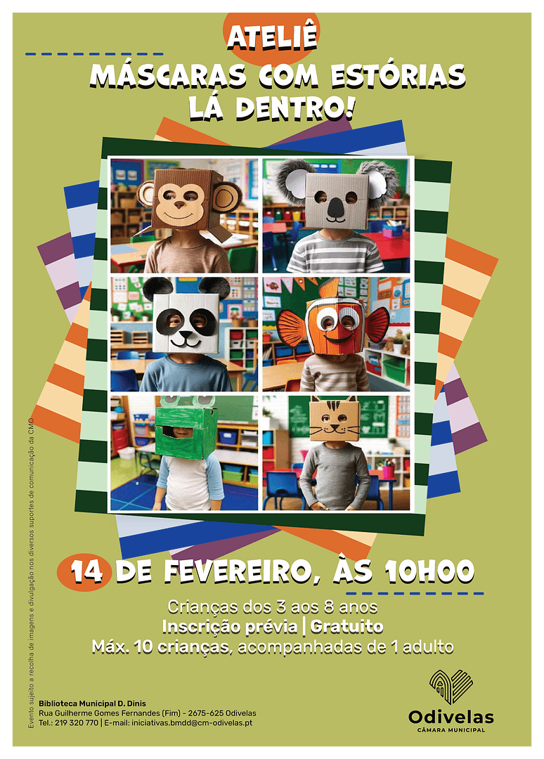 Ateliê Máscaras com estórias lá dentro!