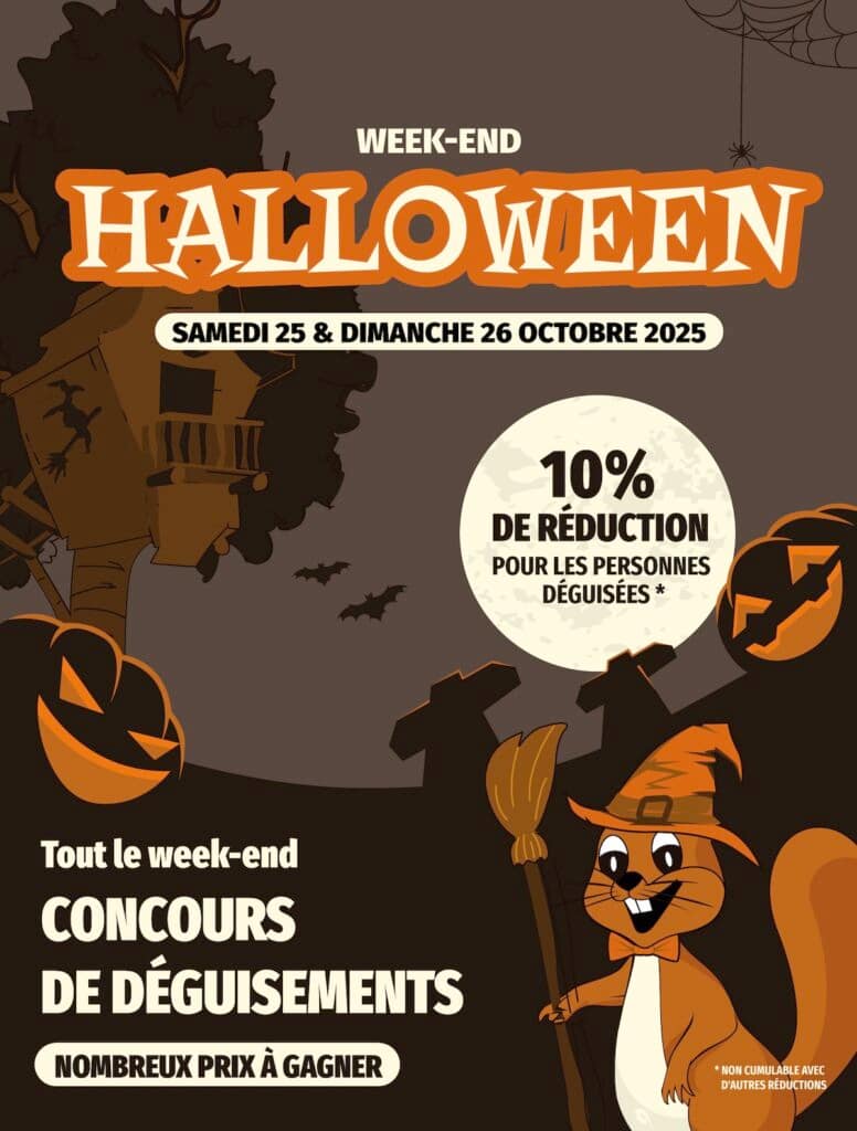 Parc Aventure â Week-end Halloween