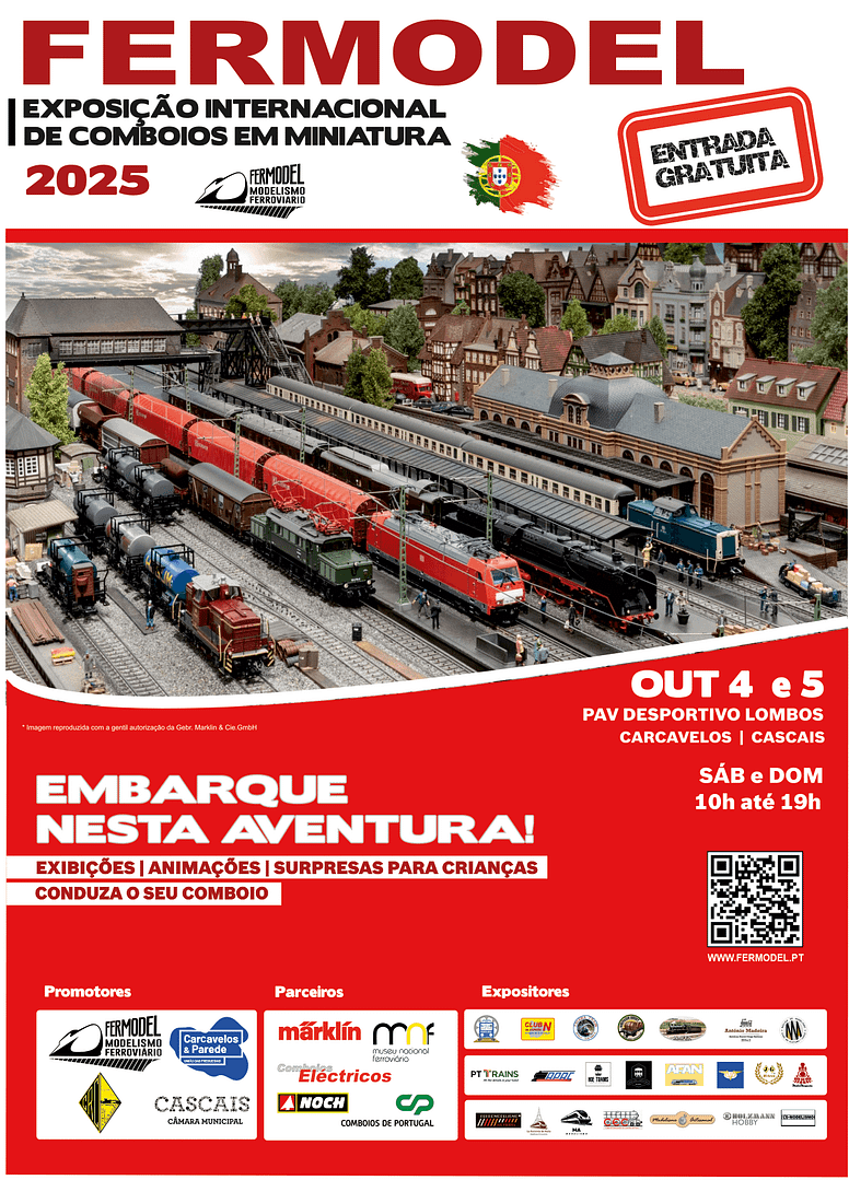 Fermodel 2025 – Exposição internacional de comboios em miniatura