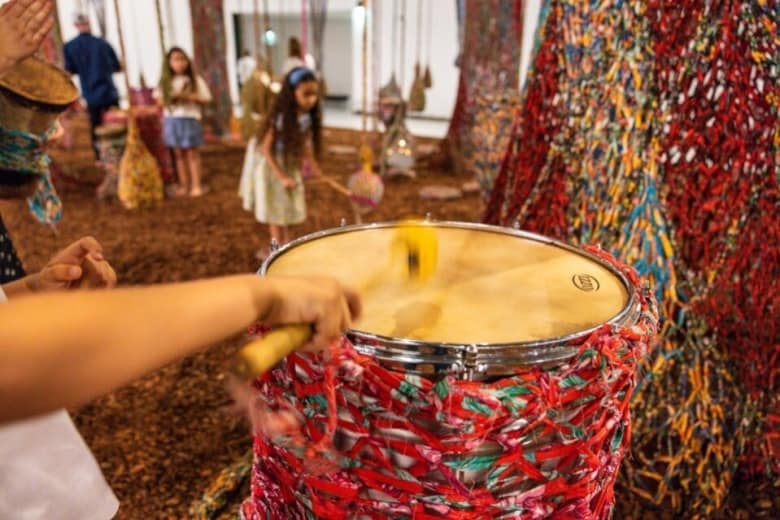 Oficina de Percussão – Os tambores falam, os tambores contam histórias