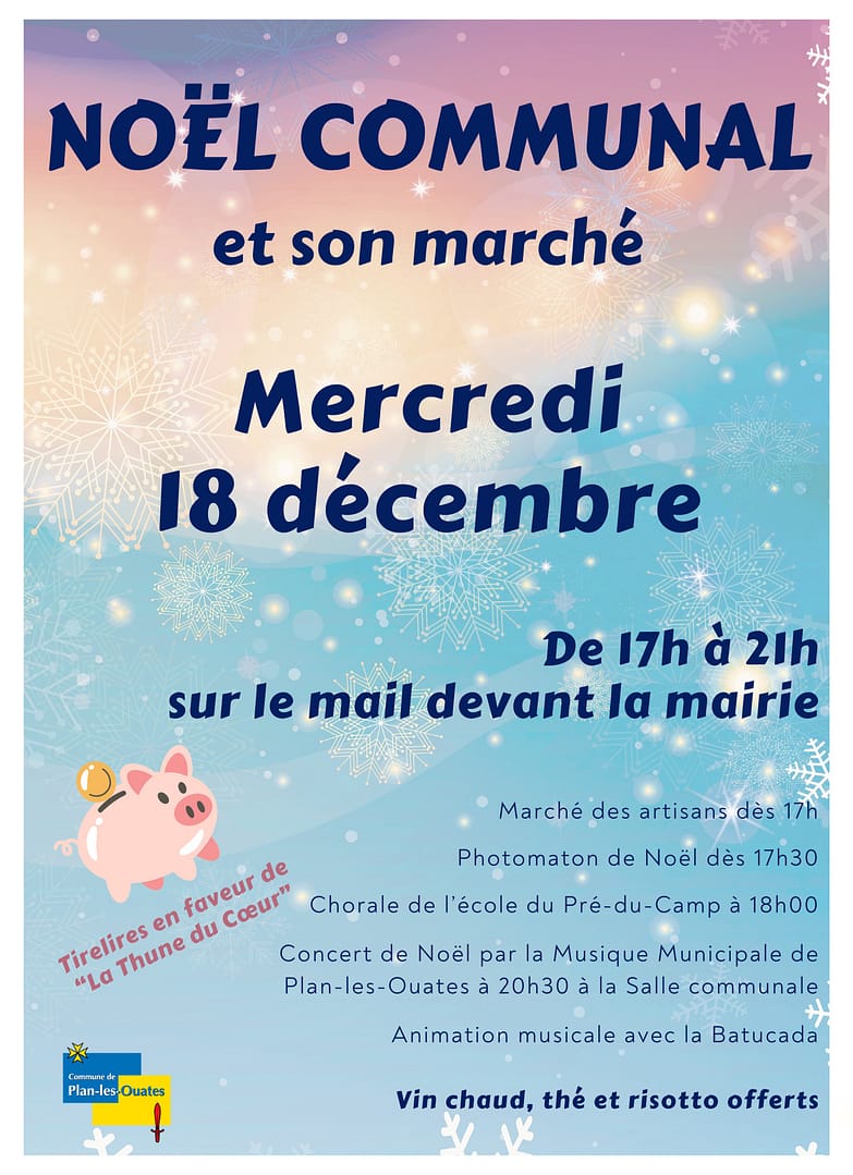 Noël communal et son marché
