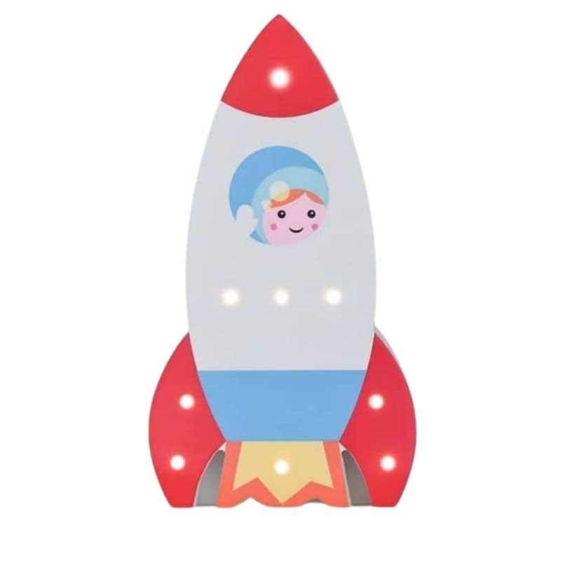 Explorar, criar e imaginar – Postal foguetão luminoso