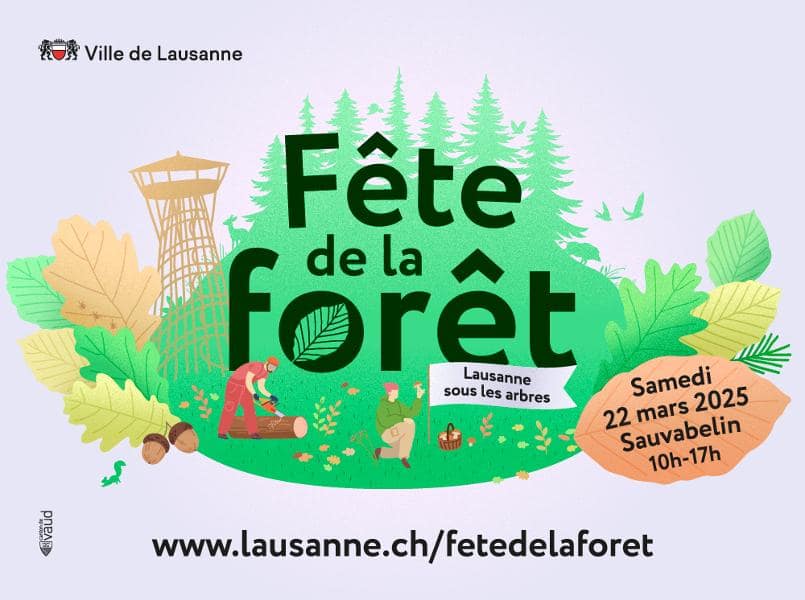 FĂȘte de la forĂȘt â Lausanne sous les arbres