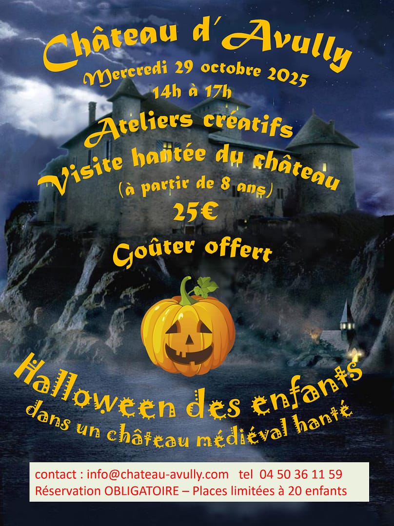 Halloween des enfants â Dans un chĂąteau mĂ©diĂ©val hantĂ©