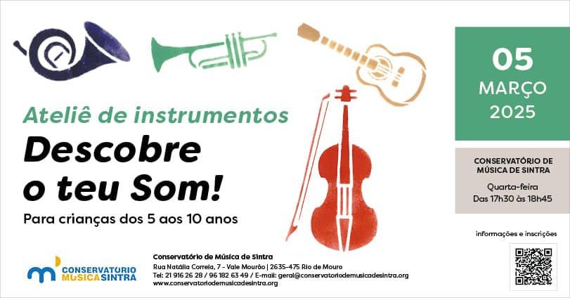 Workshop de instrumentos – Descobre o teu som!