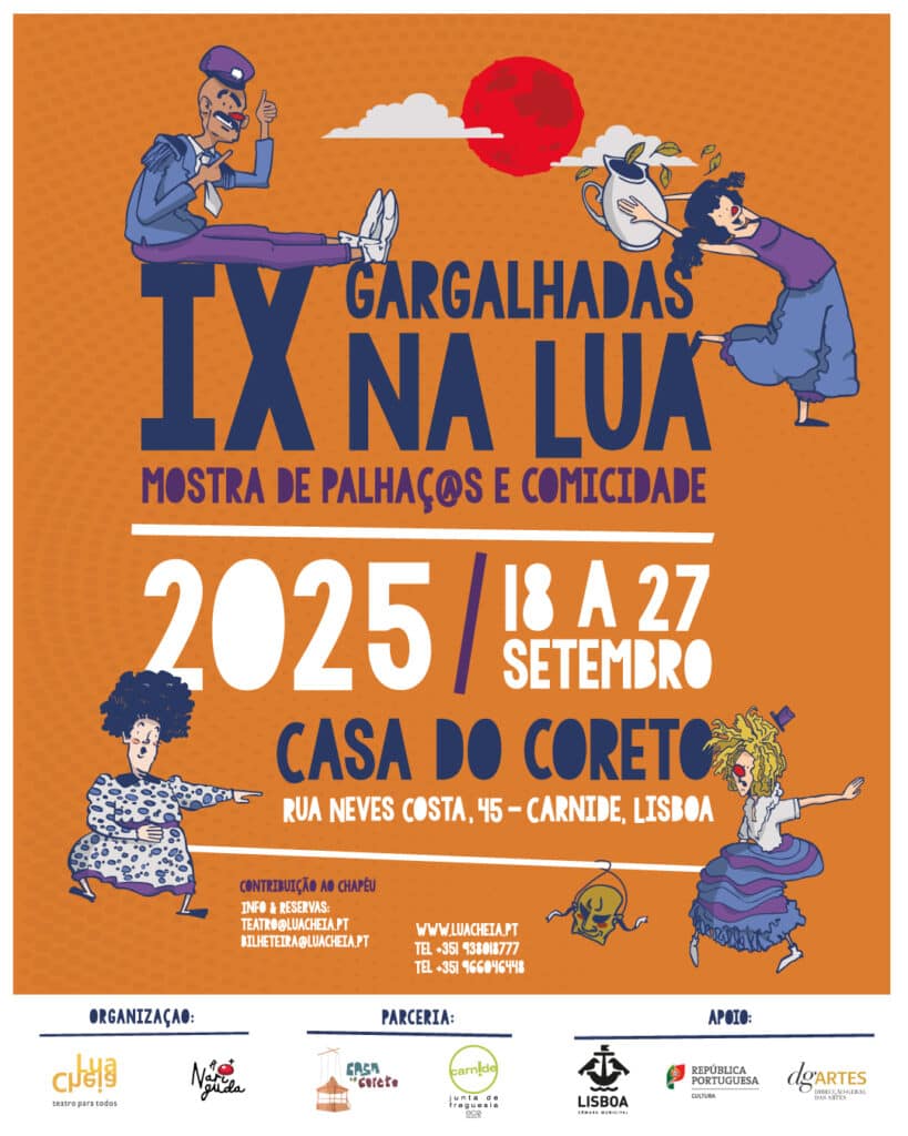 IX Gargalhadas na Lua – Mostra Internacional de Palhaç@s e Comicidade