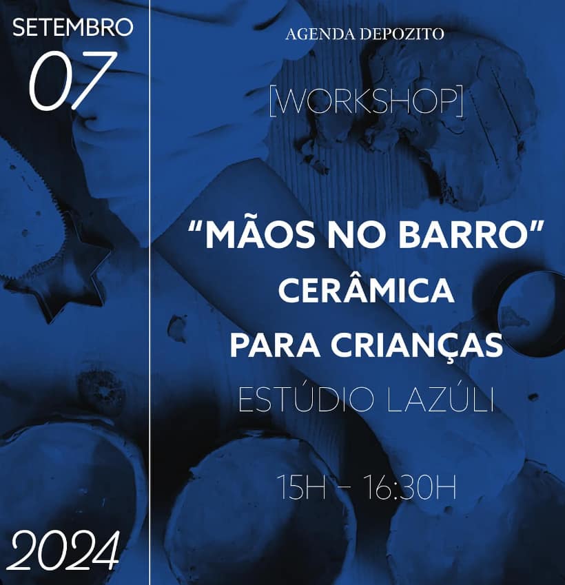 Mãos no barro – Cerâmica para crianças