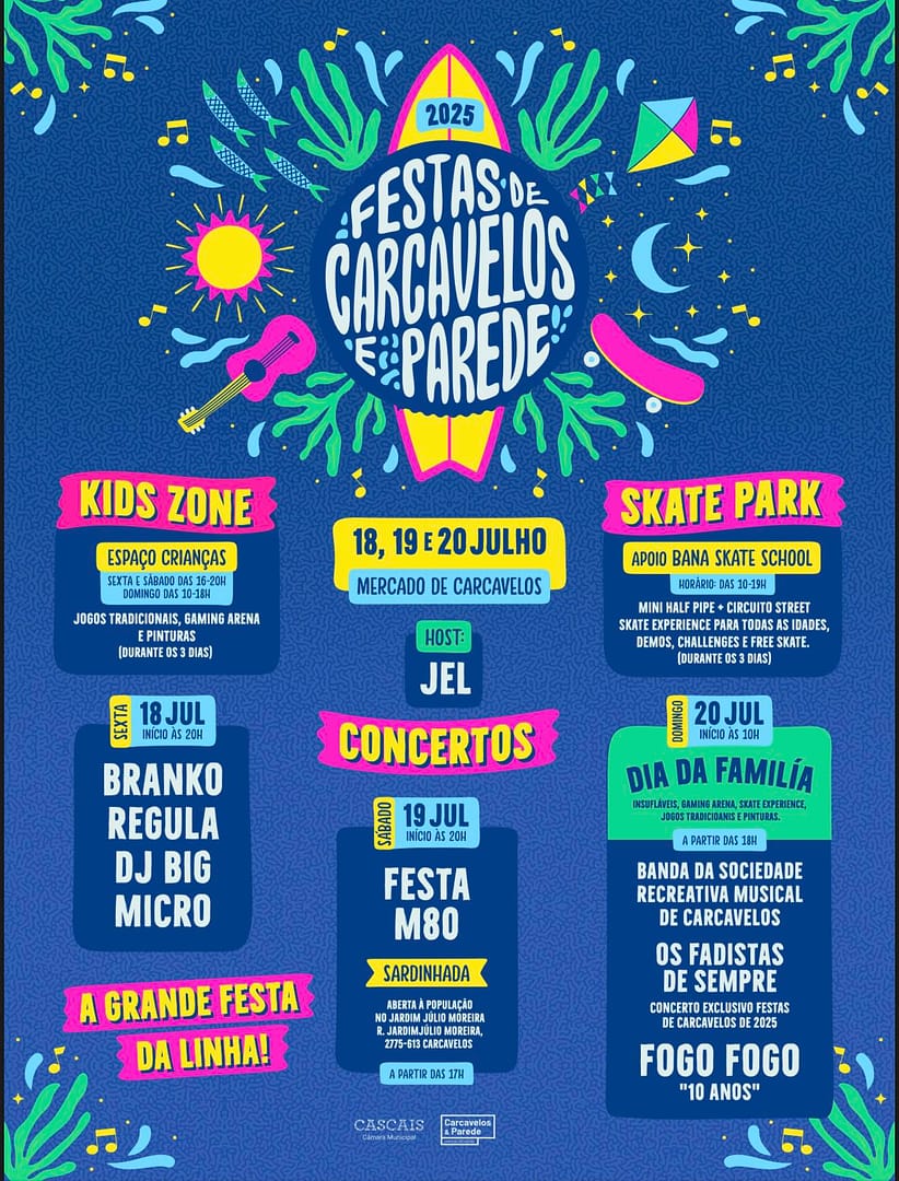 Festas de Carcavelos e Parede 2025