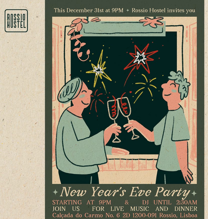 Rossio Hostel – New Year's Eve Party