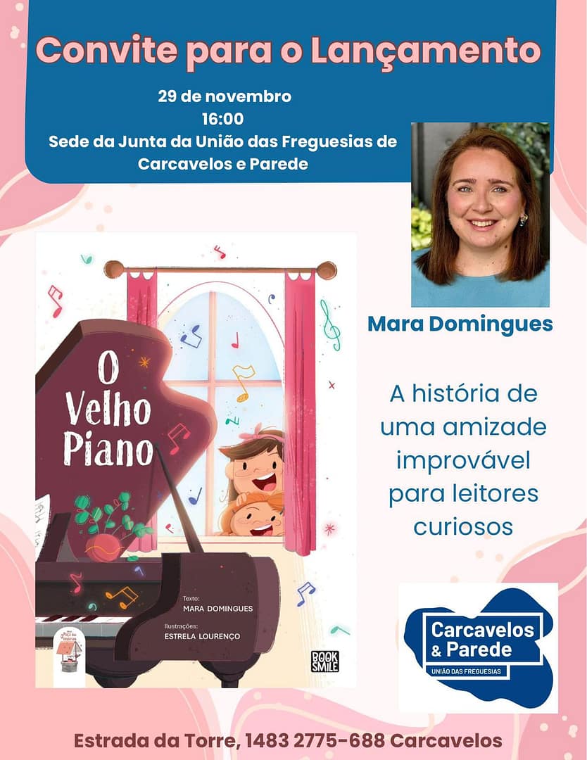 Lançamento do livro «O Velho Piano»