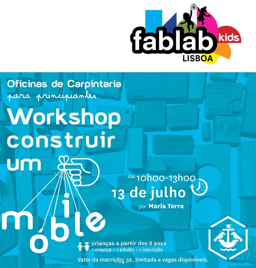 Workshop Construir um Móbile – Oficinas de carpintaria para principiantes
