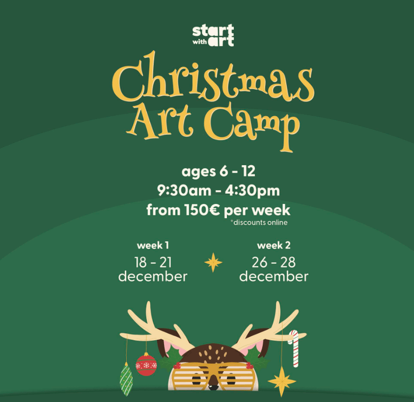 Start with Art – Christmas Art Camp