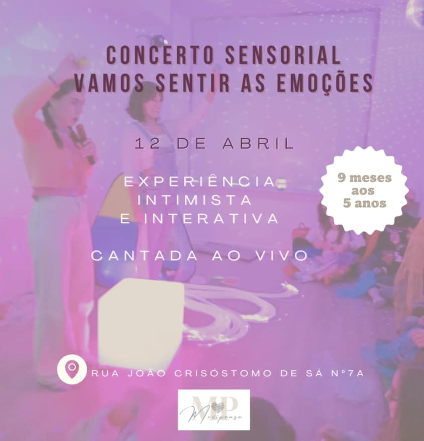 Concerto sensorial para famílias
