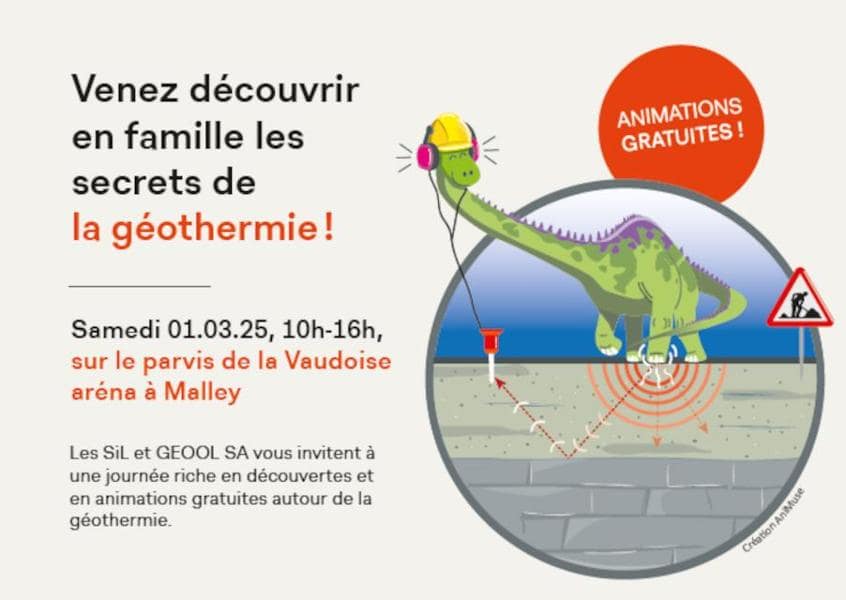 Venez découvrir en famille les secrets de la géothermie!