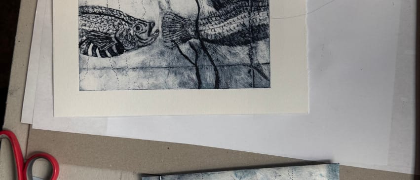 Atelier de gravure – Pointe sèche sur Tetrapak