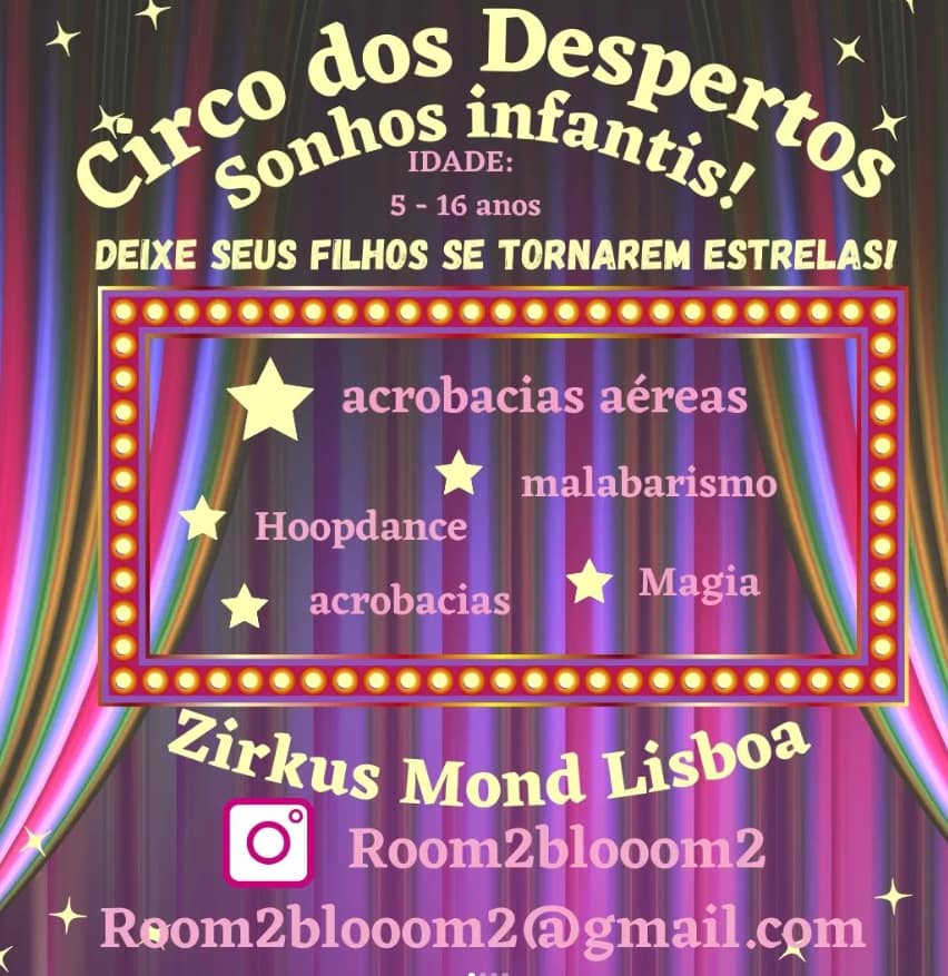 Circo dos Despertos – Sonhos infantis!