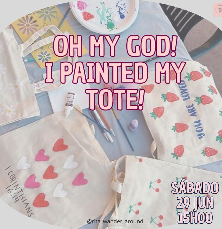 Oh my God I Painted my Tote!