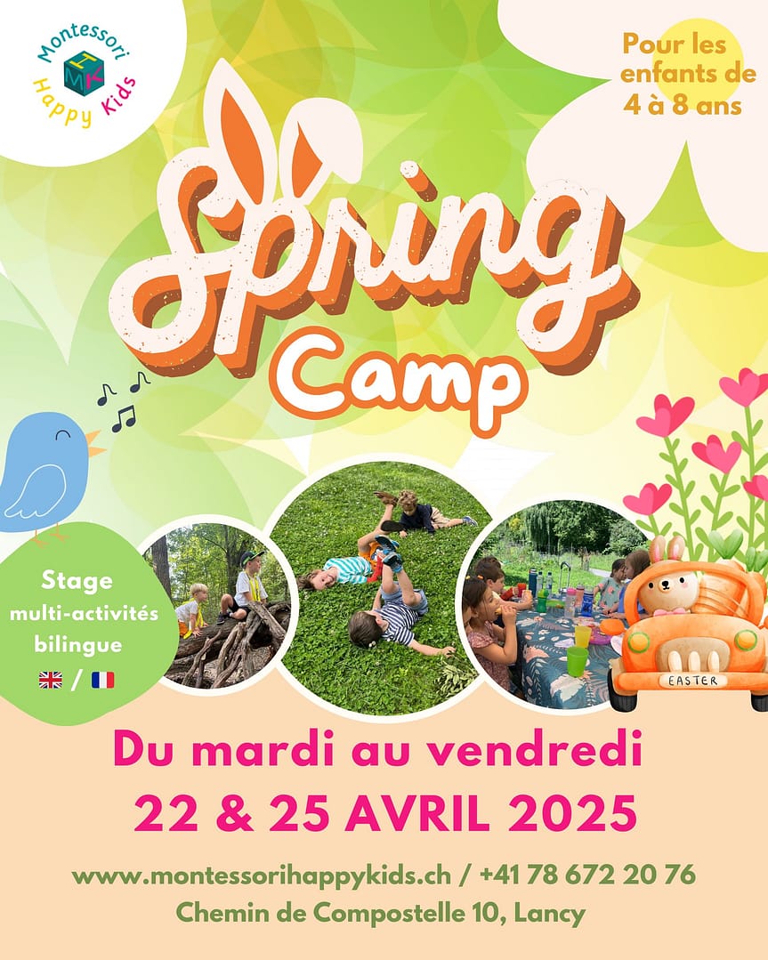 Montessori Happy Kids – Spring Camp 2025
