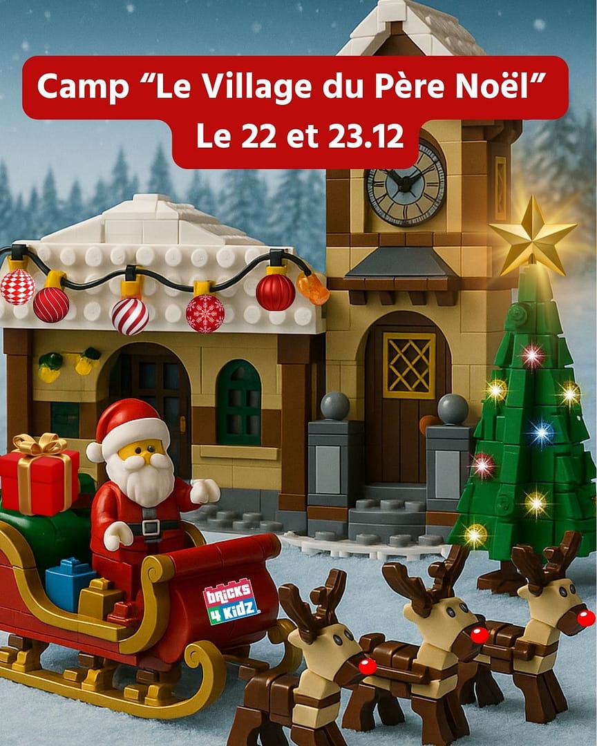 Bricks 4 Kidz – Camp «Le village du Père Noël»