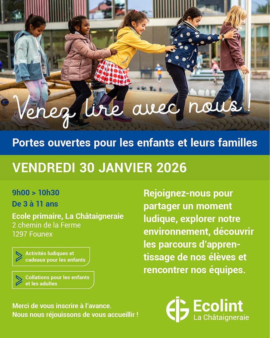 Ecolint – Portes ouvertes à La Châtaigneraie