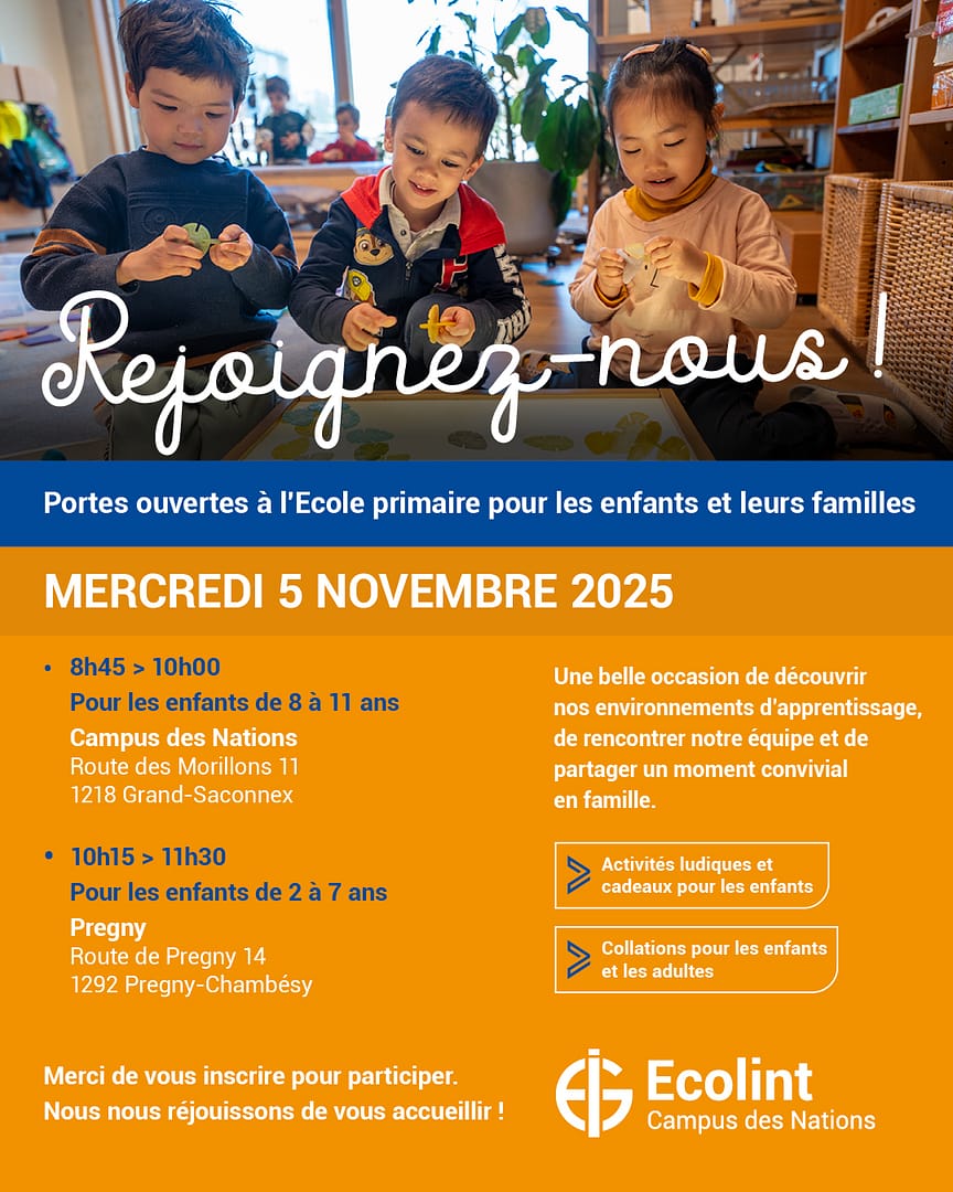 Ecolint – Portes ouvertes au Campus des Nations-Pregny