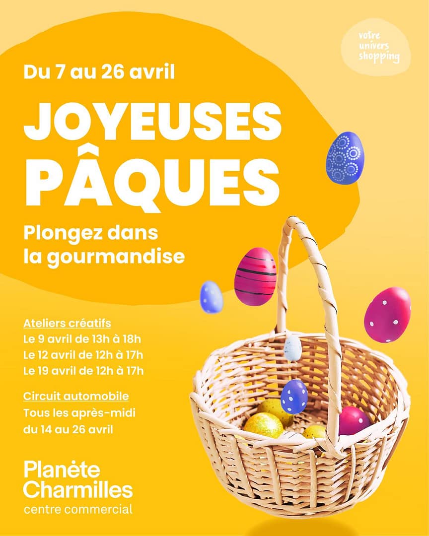 Joyeuses PĂąques Ă  PlanĂšte Charmilles