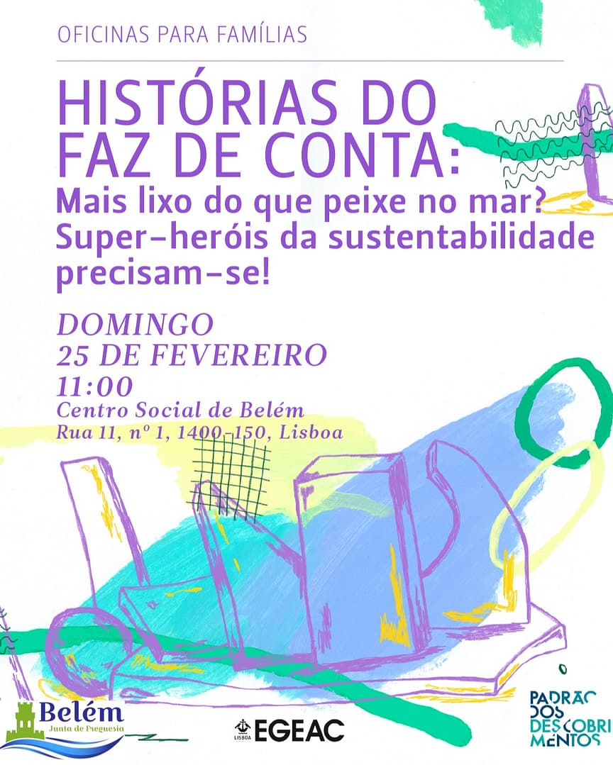 Histórias do faz-de-conta – Mais lixo do que peixe no mar? Super-heróis da sustentabilidade precisam-se!
