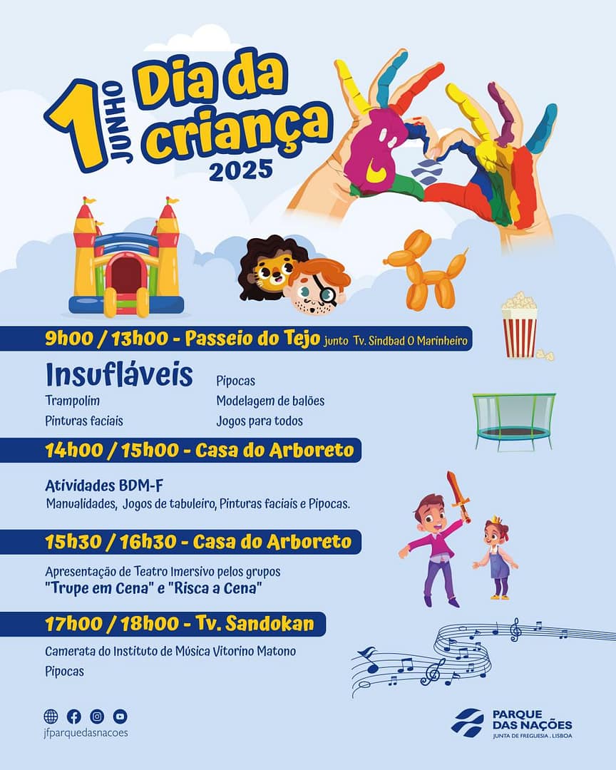 Dia da Criança com muita diversão, música e teatro