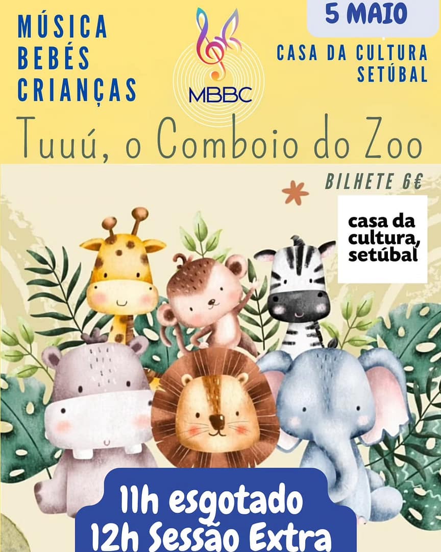 Música Bebés Crianças – Tuuú o Comboio do Zoo