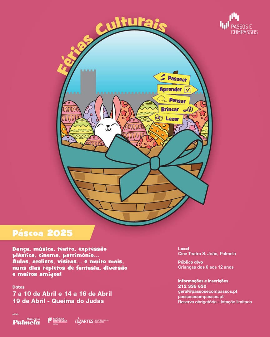 Passos e Compassos – Férias Culturais Páscoa 2025