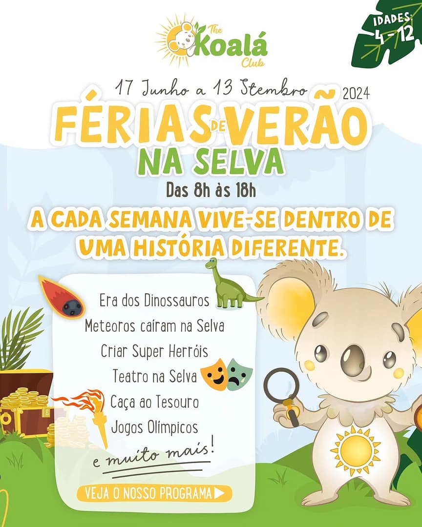 The Koalá Club – Férias de Verão na Selva
