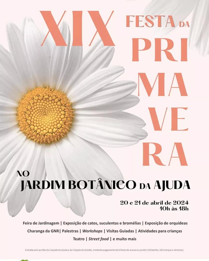XIX Festa da Primavera no Jardim Botânico da Ajuda