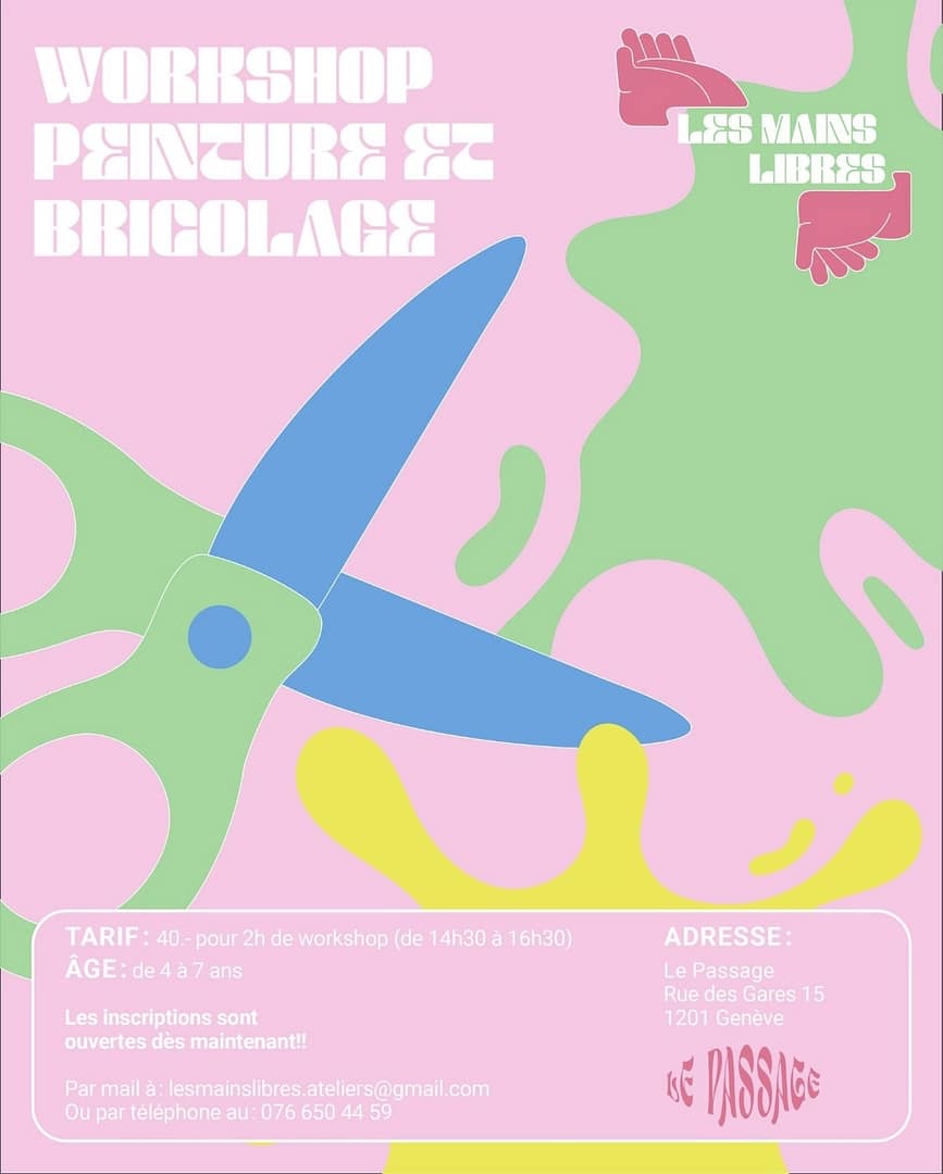 Workshop peinture et bricolage