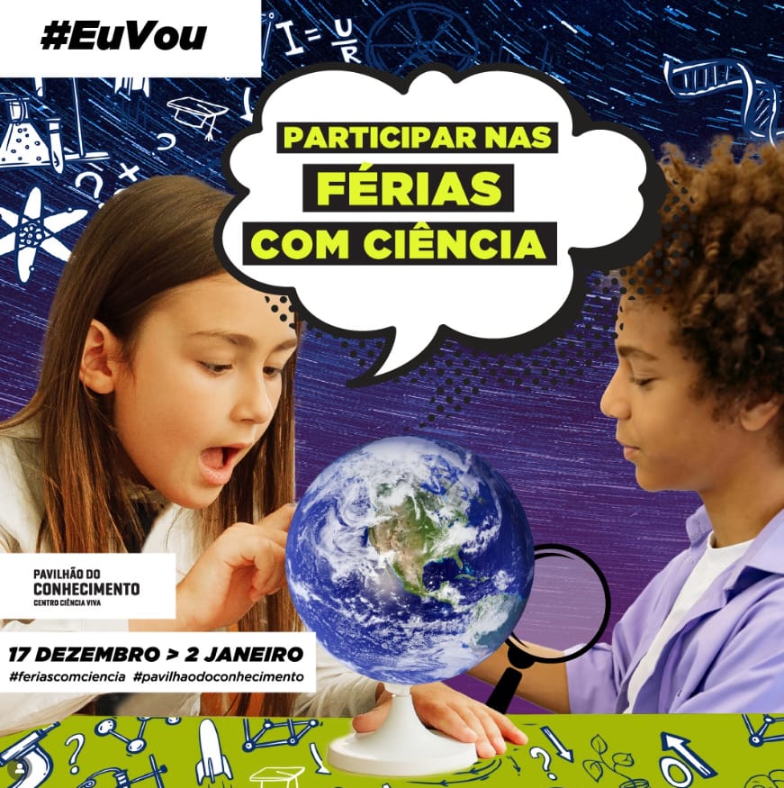 Pavilhão do Conhecimento – Férias com Ciência de Natal 2025
