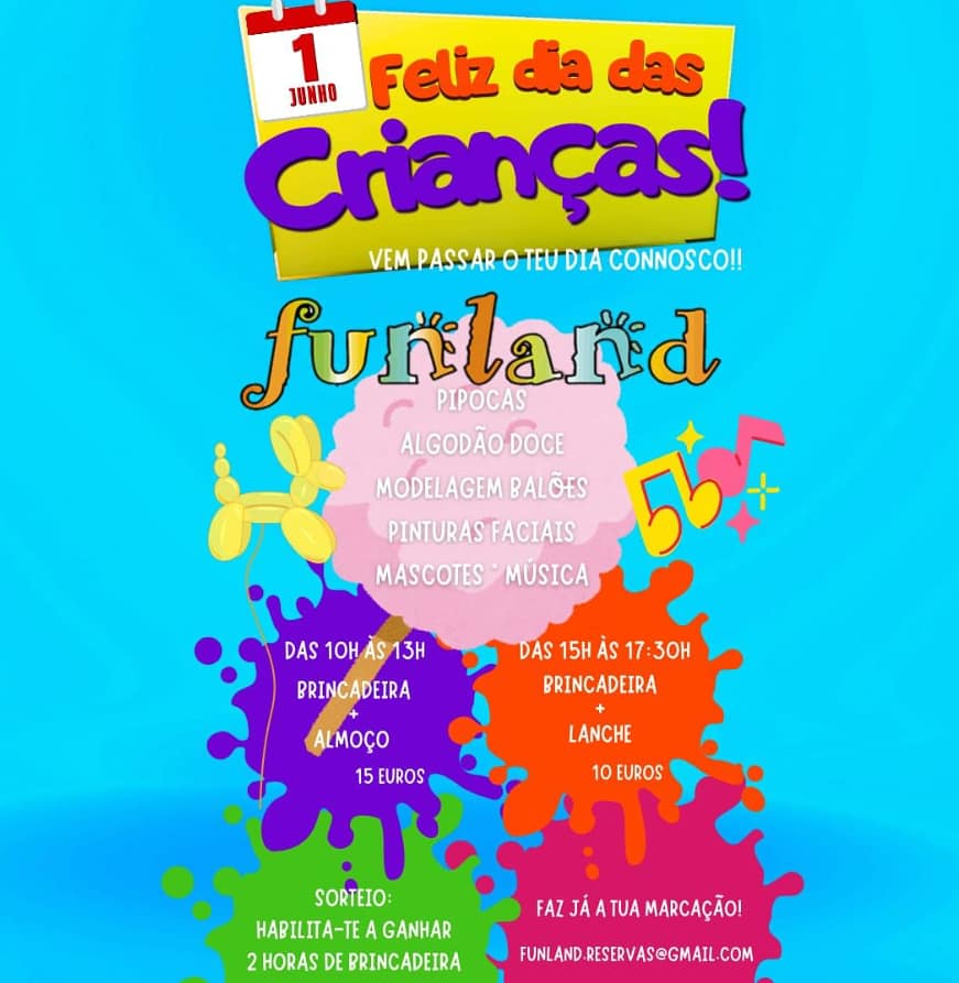 Funland – Feliz dia das Crianças!