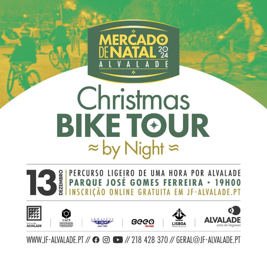 Christmas Bike Tour by Night