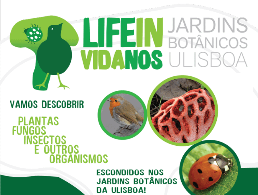 LIFE IN – Vida nos Jardins Botânicos da Universidade de Lisboa
