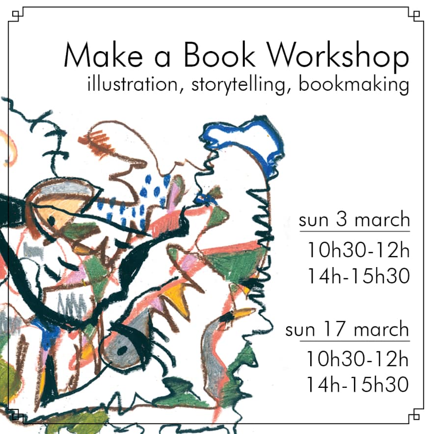 Make a Book Workshop – Illustration, storytelling, bookmaking