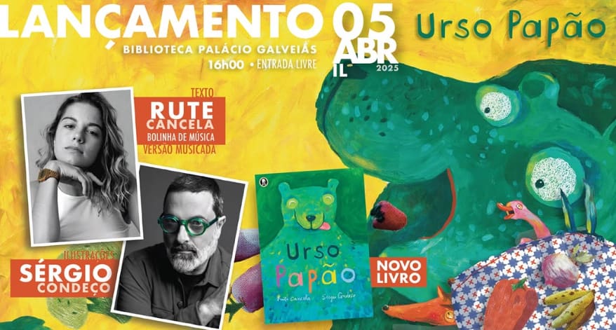 The Poets and Dragons Society – Lançamento do livro «Urso Papão» de Rute Cancela e Sérgio Condeço