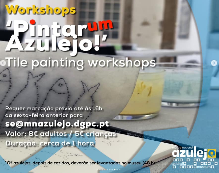 Pintar um Azulejo! – Workshop