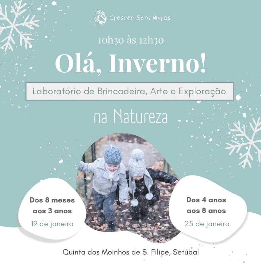 Olá, Inverno! – Playgroup na Natureza