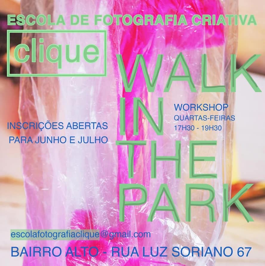 Walk in the Park – Workshop de Fotografia Criativa