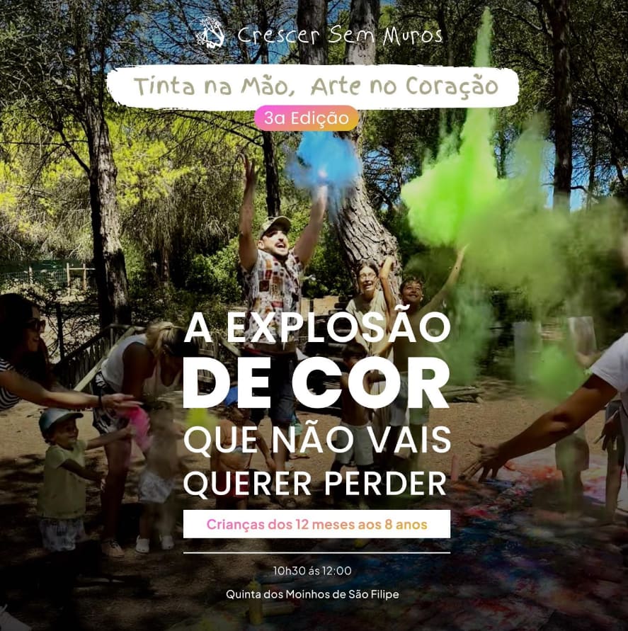Tinta na Mão, Arte no Coração – Playgroup na Natureza
