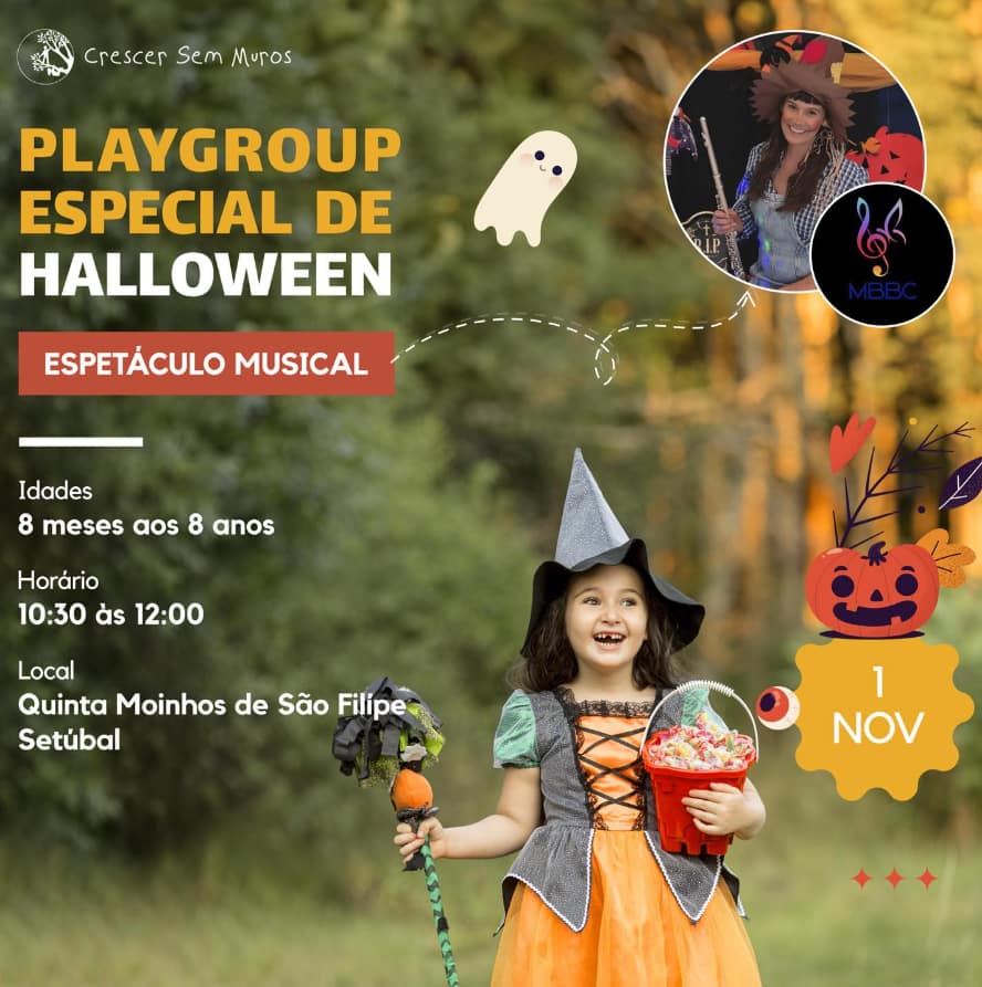 Crescer Sem Muros – Playgroup Especial Halloween